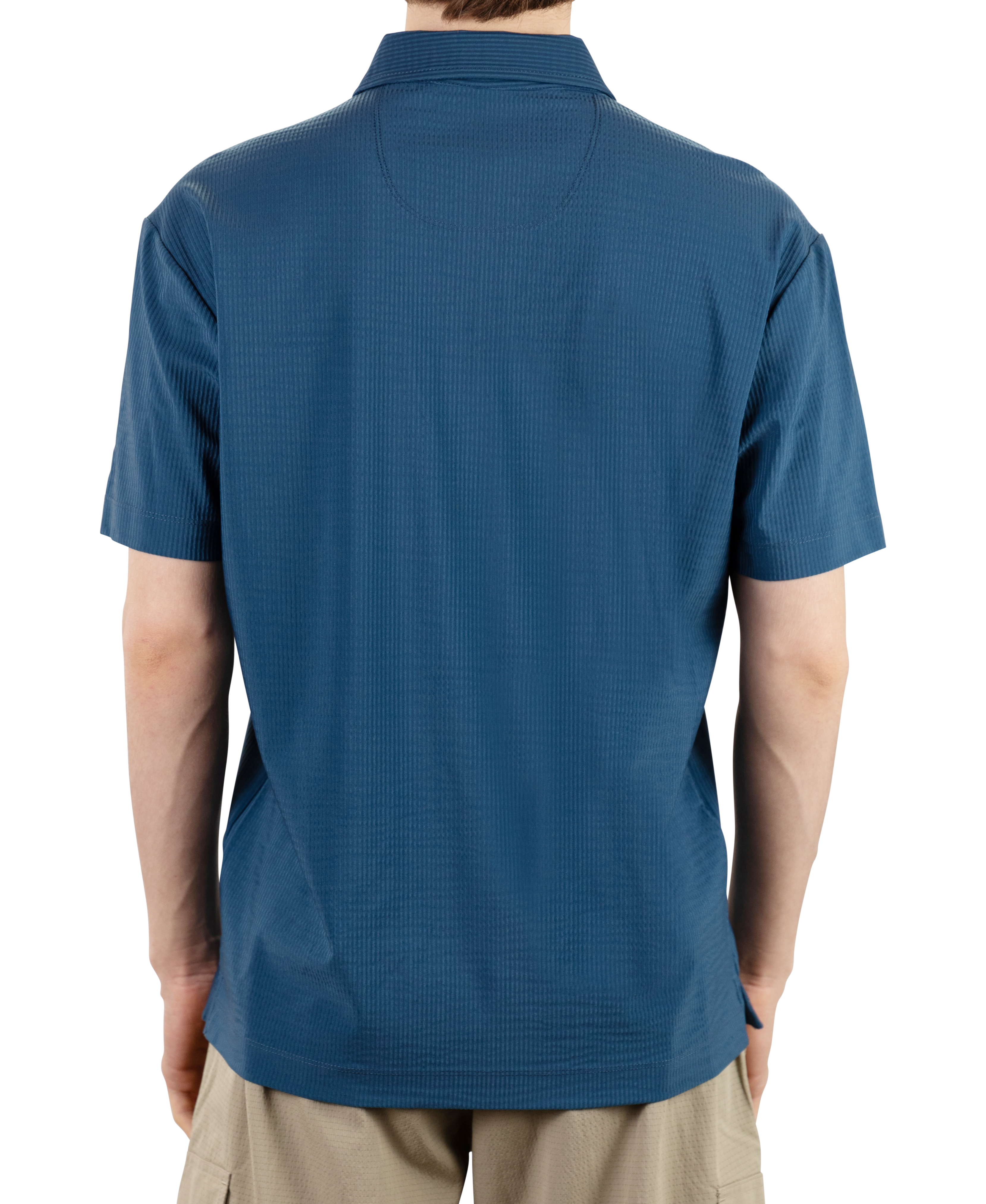 Hybrid Seersucker Polo