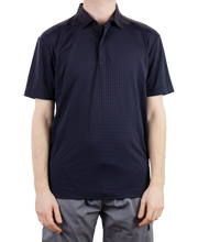 Metal Vent Jaquard Golf Polo