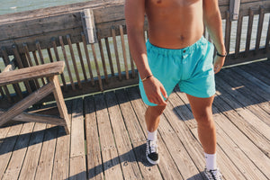 Patch Madras Short, Navy