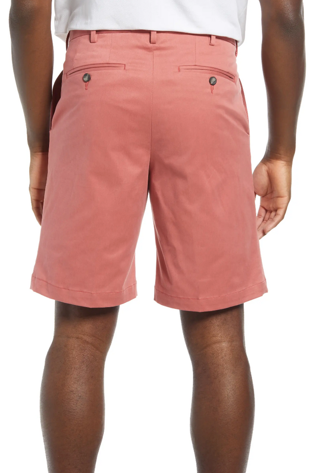 Classic Vintage Stretch Twill 9" Short, Charleston Brick