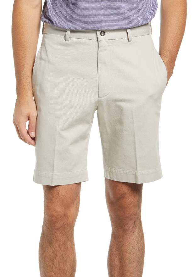 Charleston Khaki Washed Khaki 9" Short, Stone