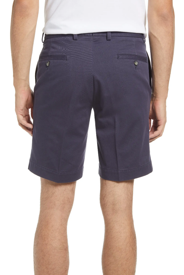 Charleston Khaki Washed Khaki 9" Short, Navy