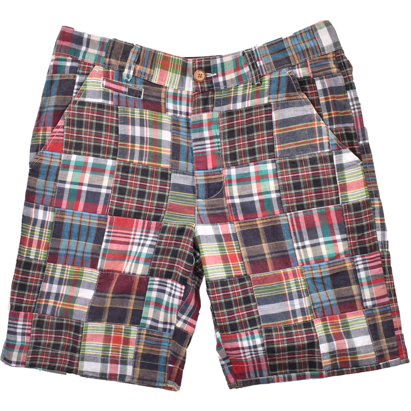 Patch Madras Short - Navy