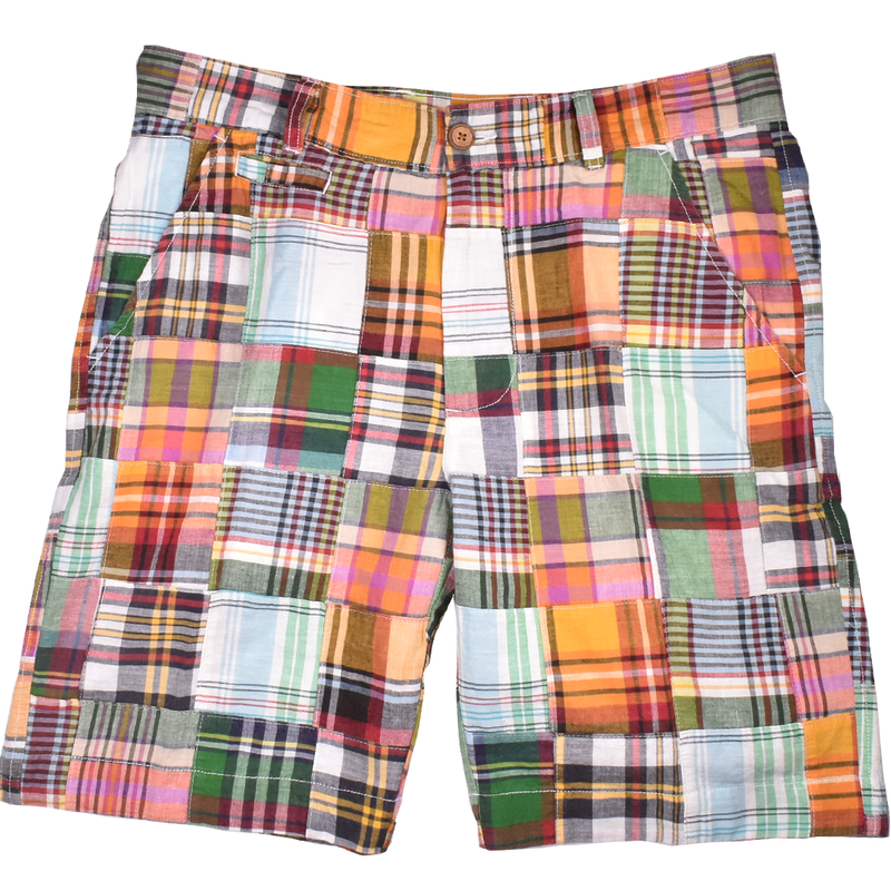 Patch Madras Short - Forest