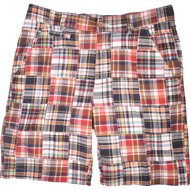 Patch Madras Short, Navy