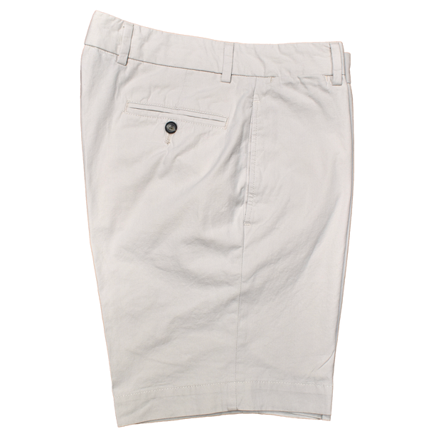 Charleston Khakis Washed Poplin Short, Flat Front, Regular Rise