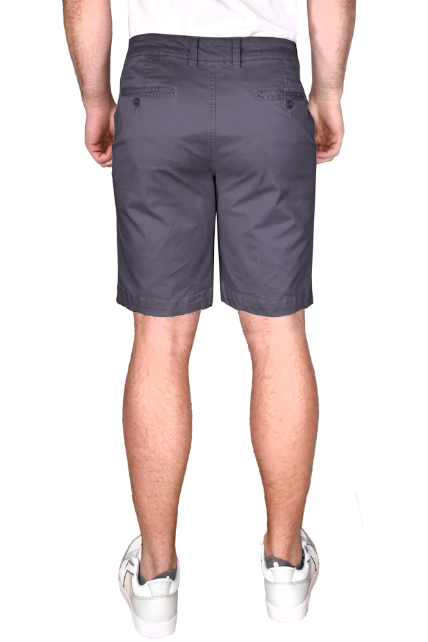 Stretch Comfort Gurkha Short, Smokey Grey