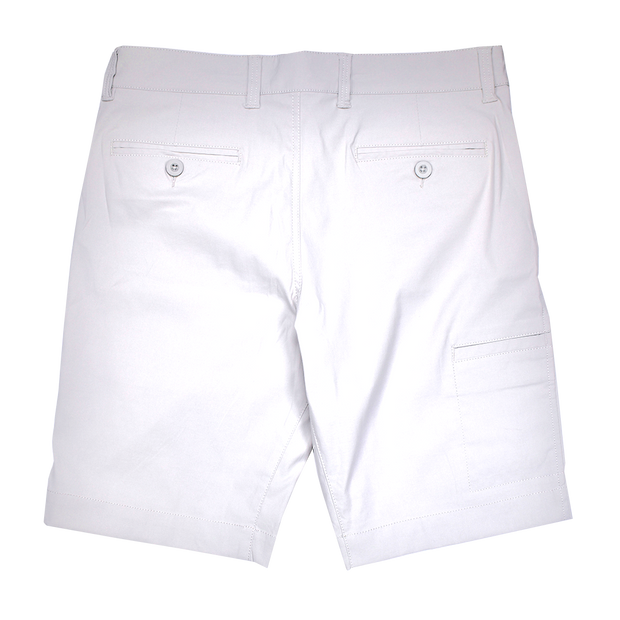 Hybrid Performance Flat Front Short, Stone