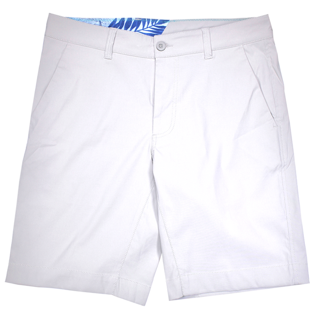 Hybrid Performance Flat Front Short, Stone