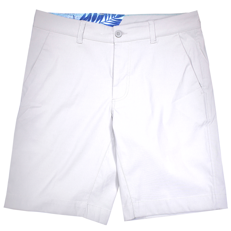 Hybrid Performance Flat Front Short - Stone