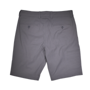 Hybrid Performance Flat Front Short, Grey