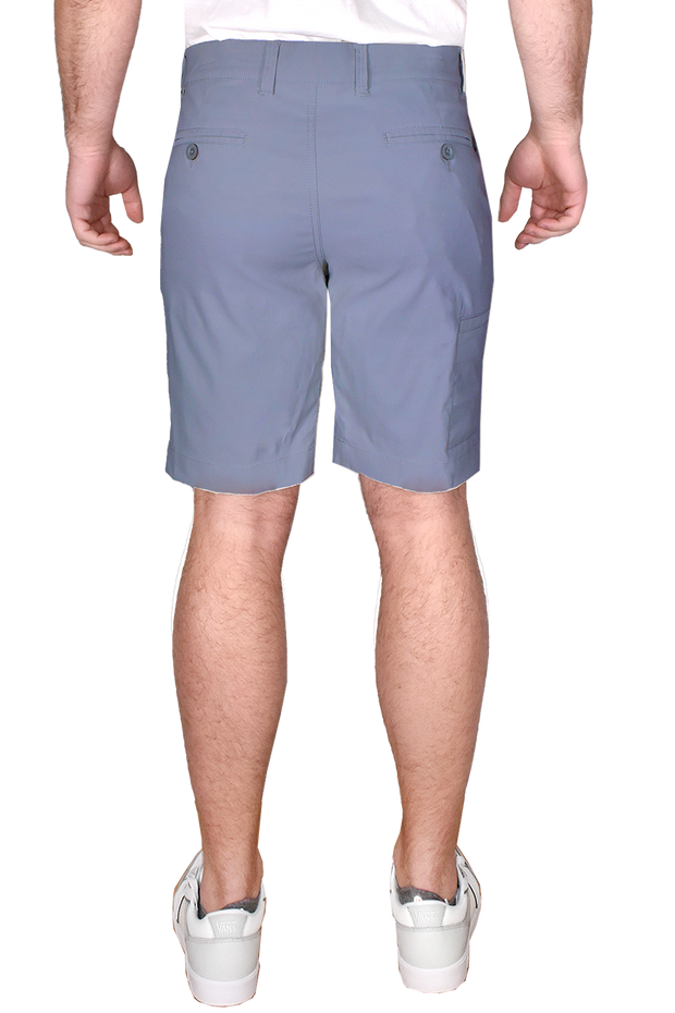 Hybrid Performance Flat Front Short, Legion Blue