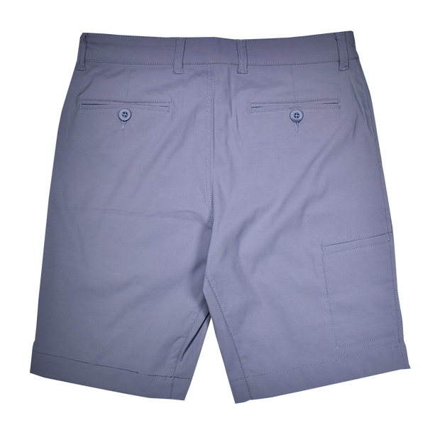 Hybrid Performance Flat Front Short, Legion Blue