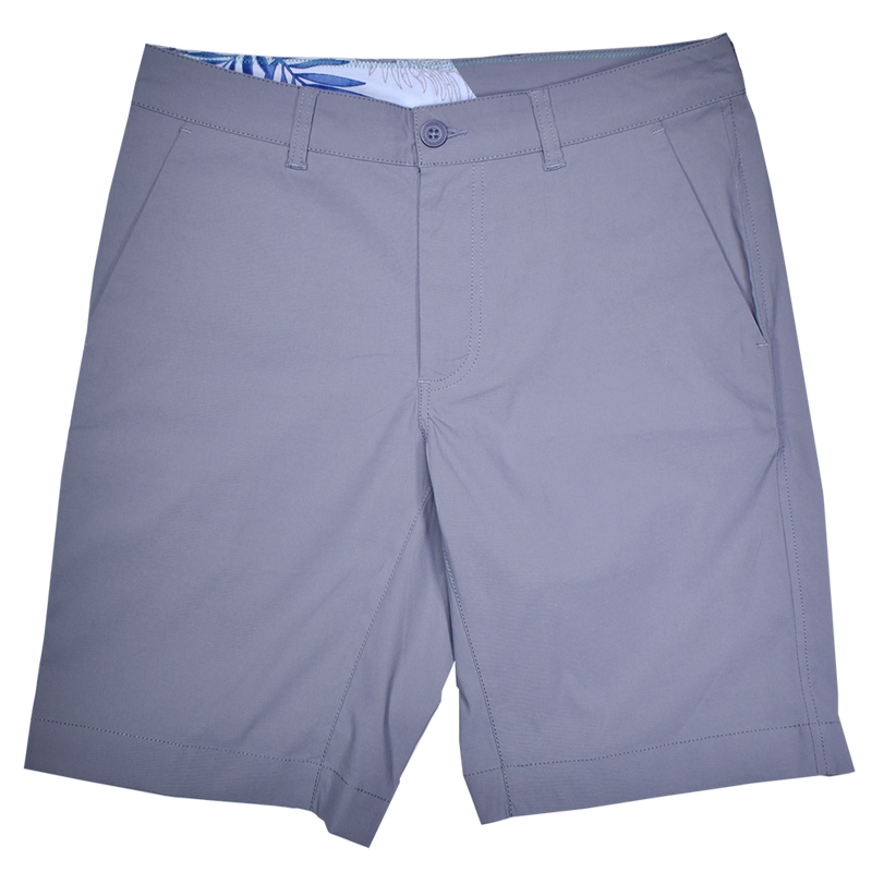 Hybrid Performance Flat Front Short - Legion Blue