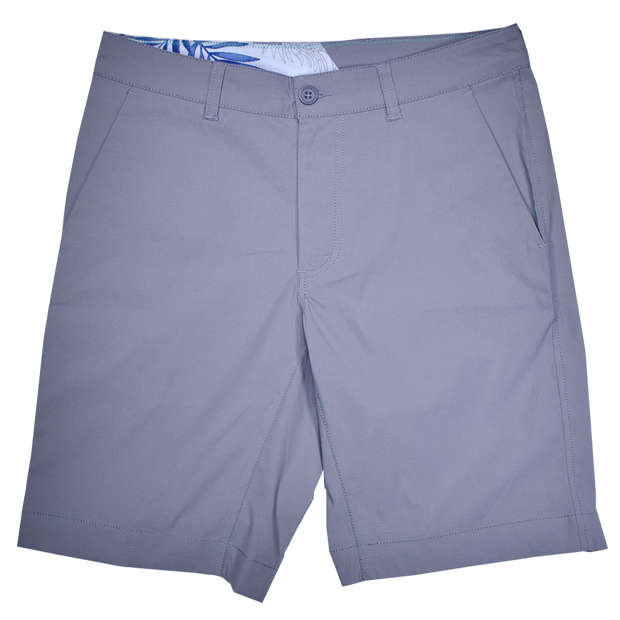 Hybrid Performance Flat Front Short, Legion Blue