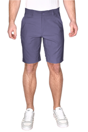 Hybrid Performance Flat Front Short, Mood Indigo