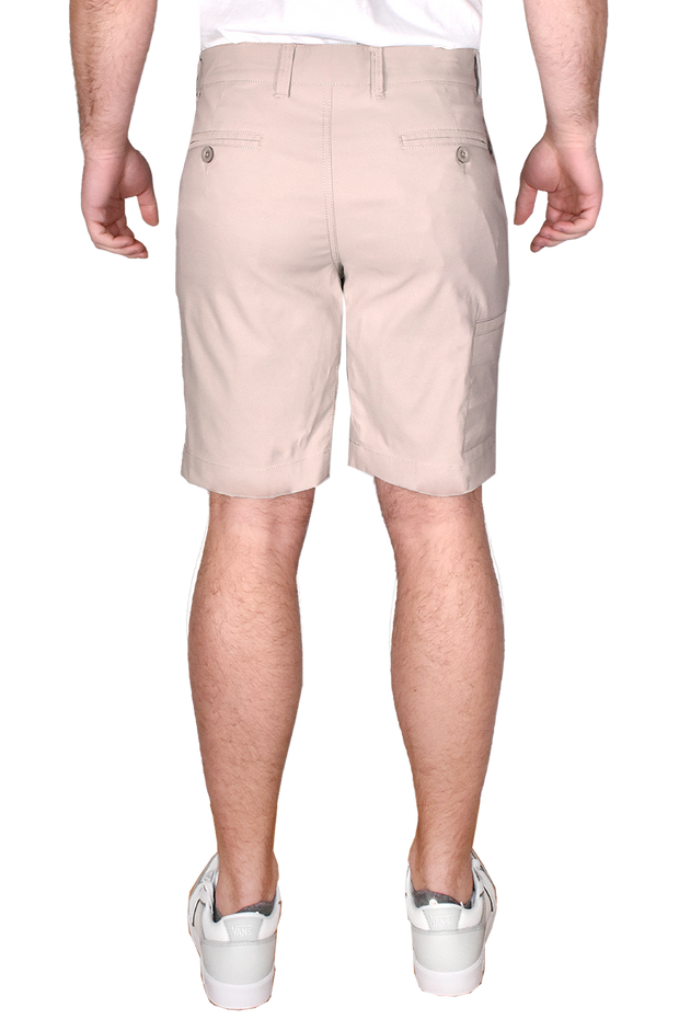 Hybrid Performance Flat Front Short, Desert