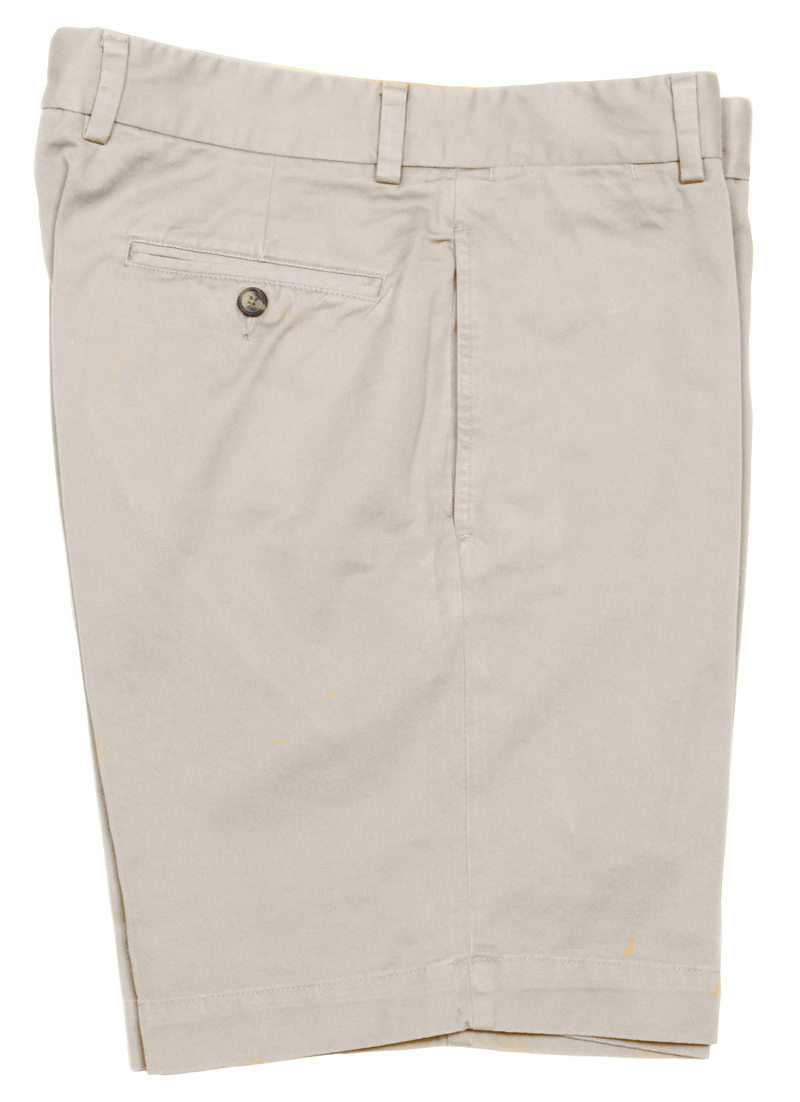 Charleston Khakis Fine Line Stretch Twill Short - Stone