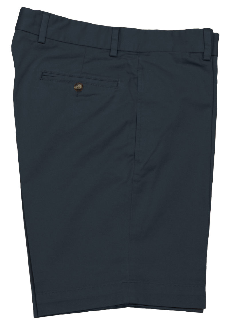 Charleston Khakis Fine Line Stretch Twill Short - Navy