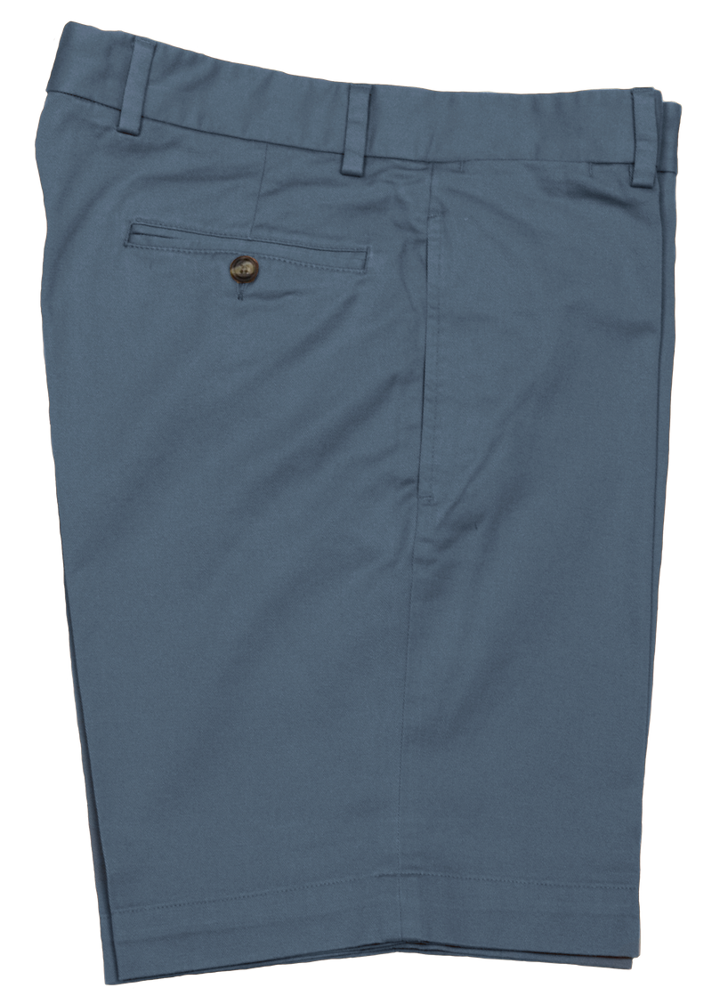 Charleston Khakis Fine Line Stretch Twill Short - Slate
