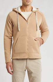 Sherpa Bonded Fleece Hoodie