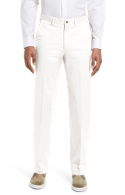 Vintage Stretch Twill, Relax Fit, White