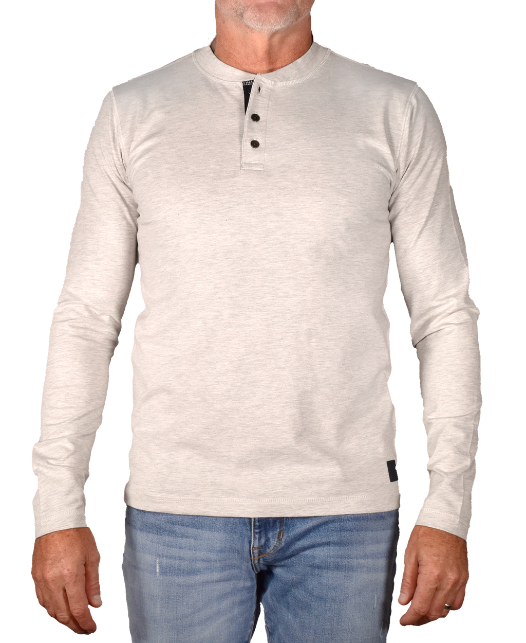 Stretch Jersey Henley
