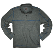 Heathered Rib Quarter Zip