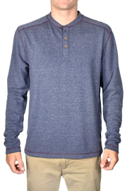 Heathered Rib Henley