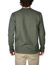 Heathered Stretch Jersey Henley
