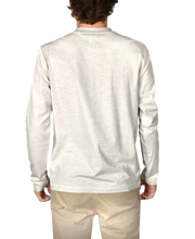 Heathered Stretch Jersey Henley