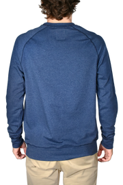 Heathered Stretch Jersey Crew Neck