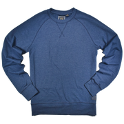 Heathered Stretch Jersey Crew Neck