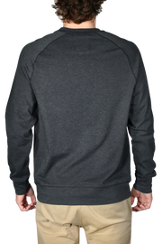 Heathered Stretch Jersey Crew Neck