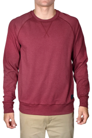 Heathered Stretch Jersey Crew Neck