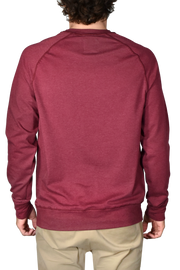 Heathered Stretch Jersey Crew Neck