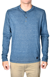 Overdyed Mock Twist Henley