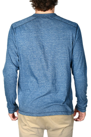 Overdyed Mock Twist Henley