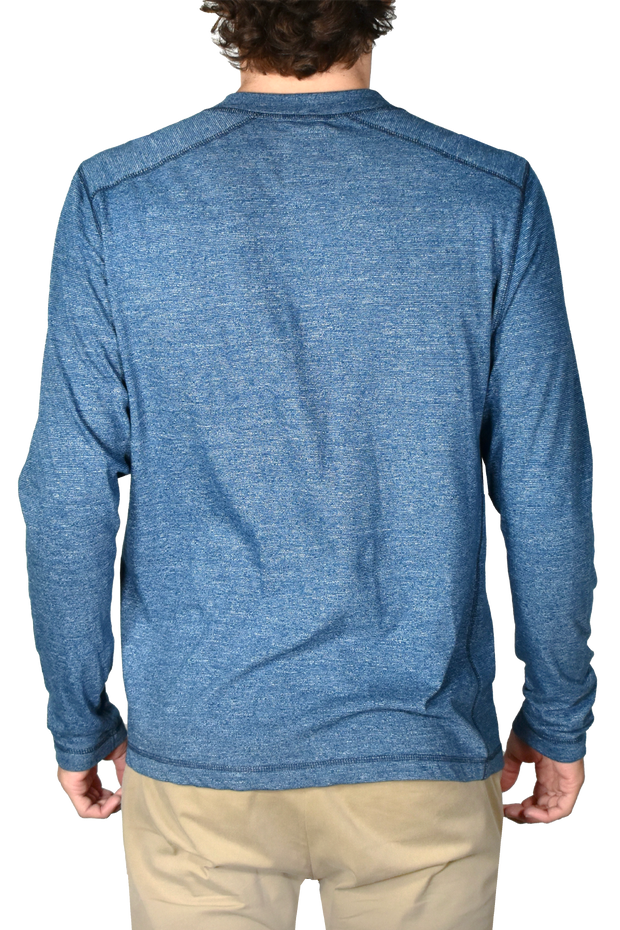 Overdyed Mock Twist Henley