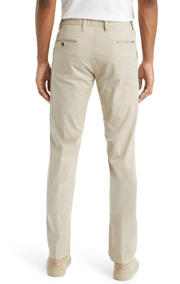 Stretch Comfort Flat Front Pant, Desert