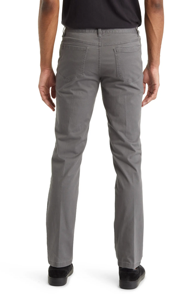 Stretch Comfort 5-Pocket Pant, Smokey Grey