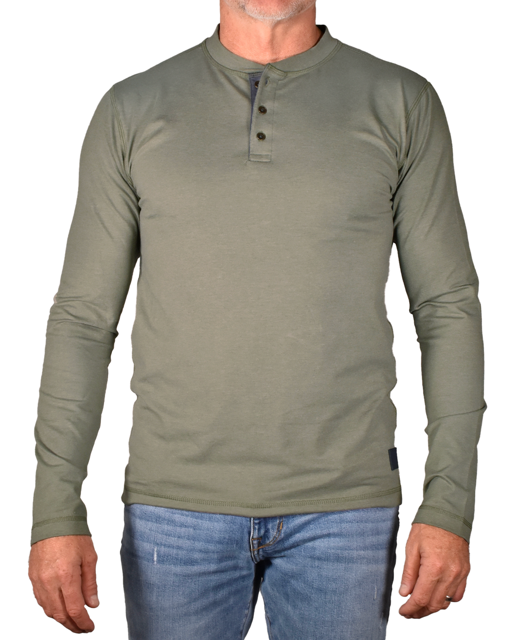 Stretch Jersey Henley