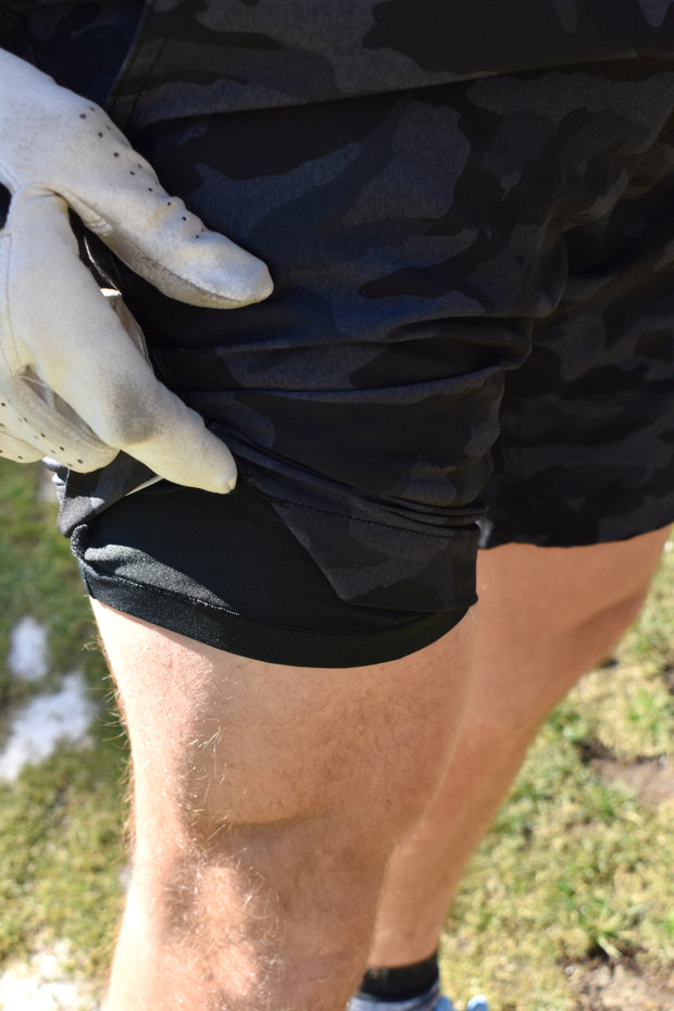 Camo Sport Short Black