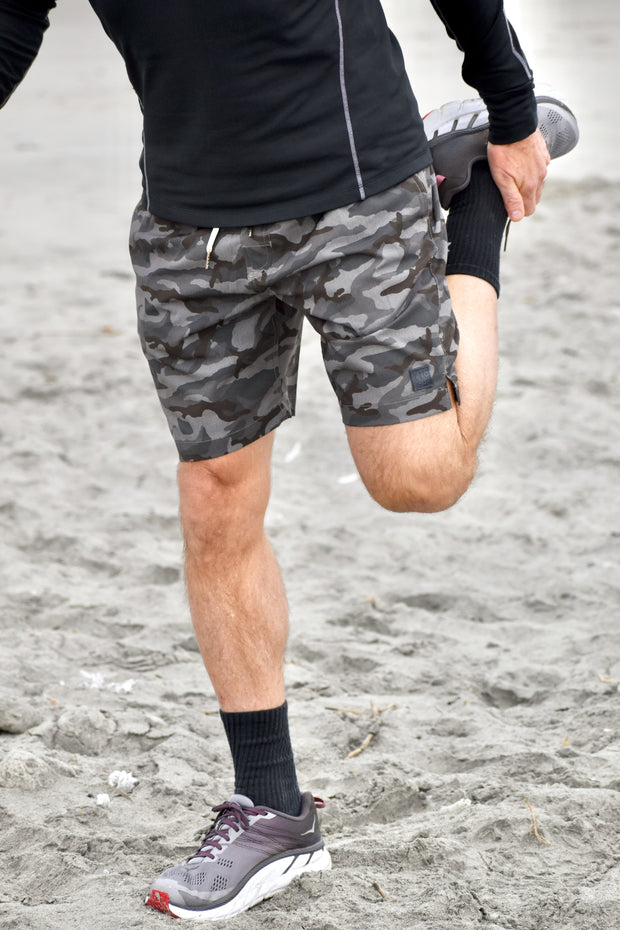 Camo Sport Short Grey