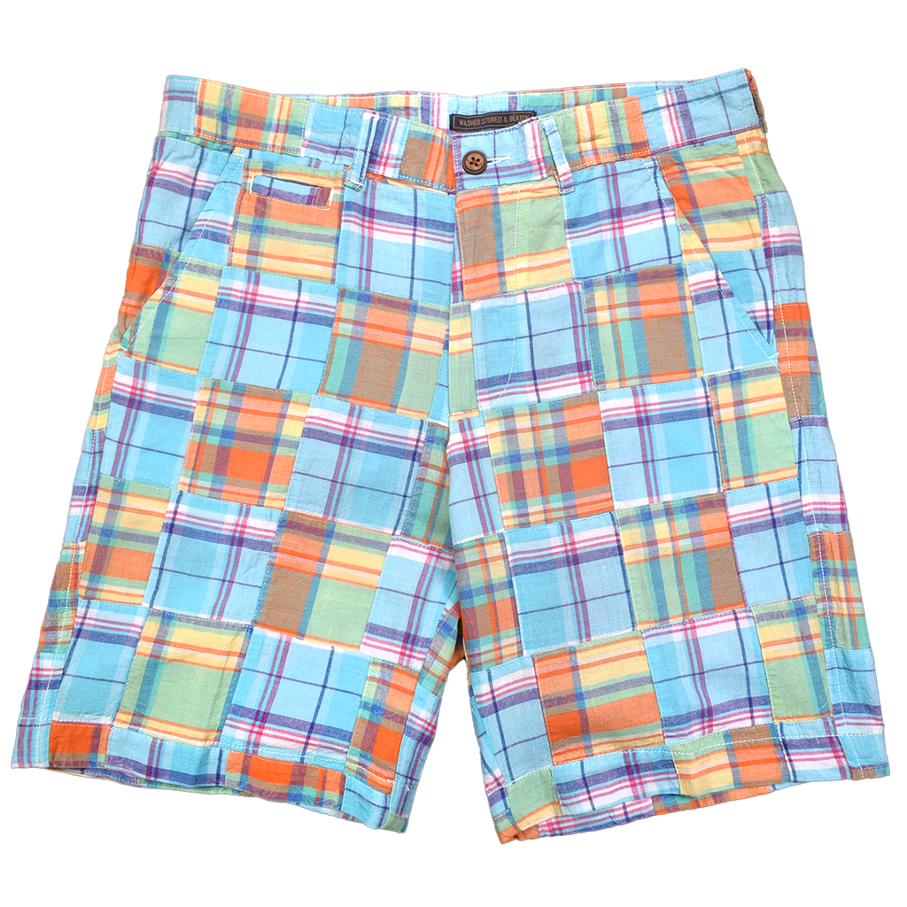 Women's madras bermuda best sale shorts