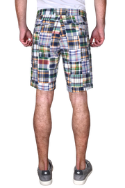 Patch Madras Short, Navy