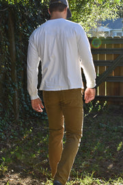 21 Wale Stretch Corduroy, British Tan